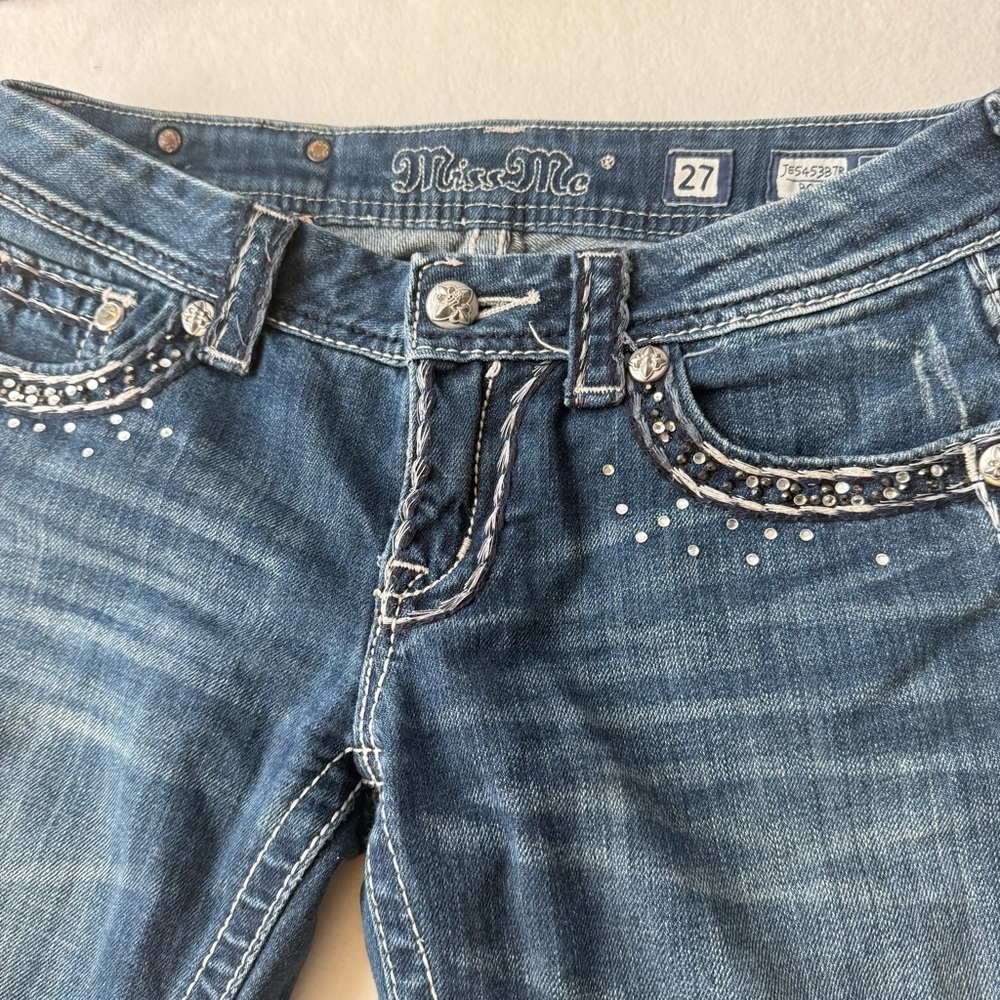 Miss Me Bootcut Denim Jeans 27 - Picture 2 of 11